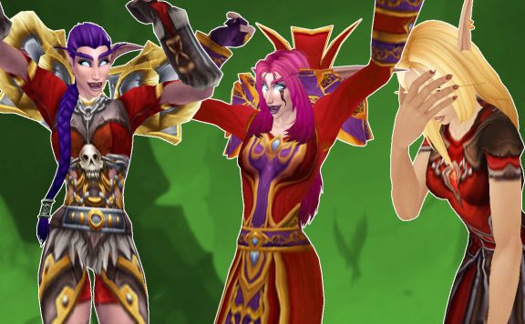 WoW Elves Cheer and cry titel title 1280x720