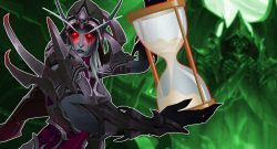 WoW Sylvanas Hourglass Banshee form titel title 1280x720
