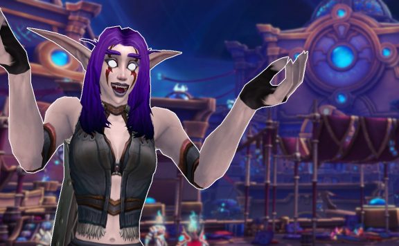 WoW Tazavesh Night Elf Cheer titel title 1280x720