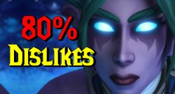 WoW achtzig prozent dislikes tyrande titel title 1280x720