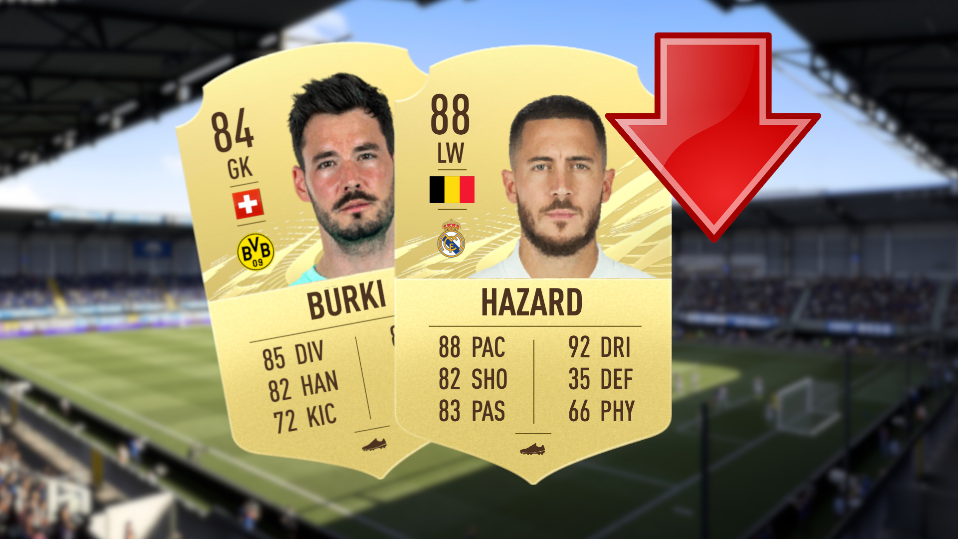 6 Football stars who could get significantly worse cards in FIFA 22