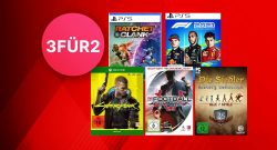 MediaMarkt 3-für-2: Spiele für PC, PS5 & Xbox im Angebot