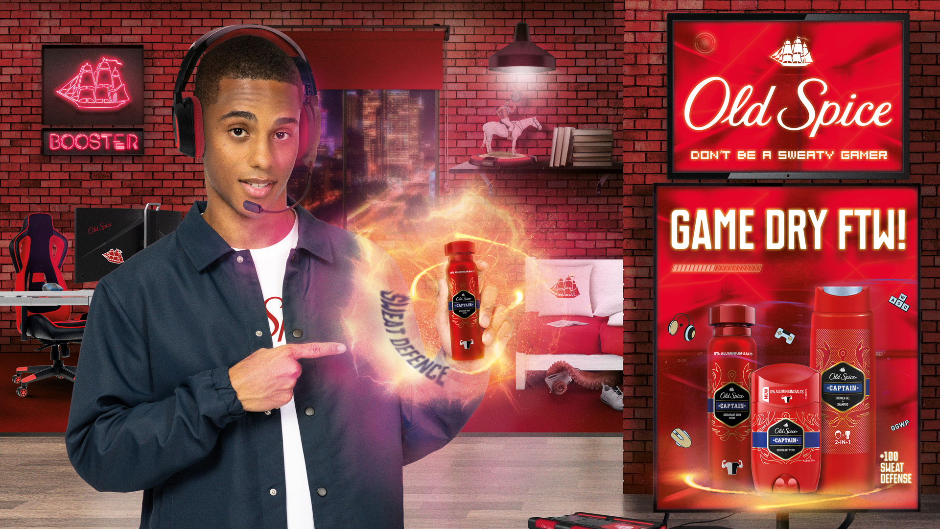 Play like a man, man: Old Spice gibt deinem Spiel den richtigen Boost!