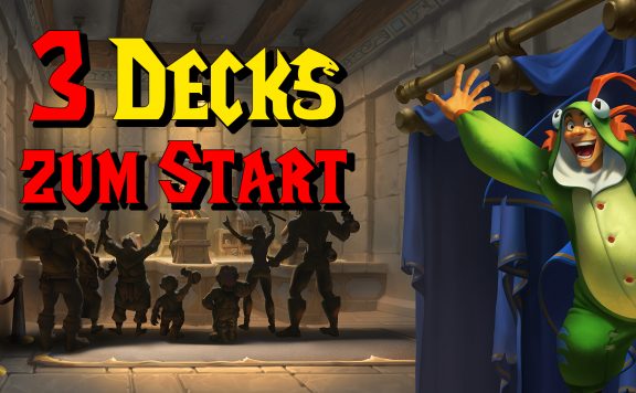 Hearthstone 3 Decks zum Start United in Stormwind titel title 1920x1080