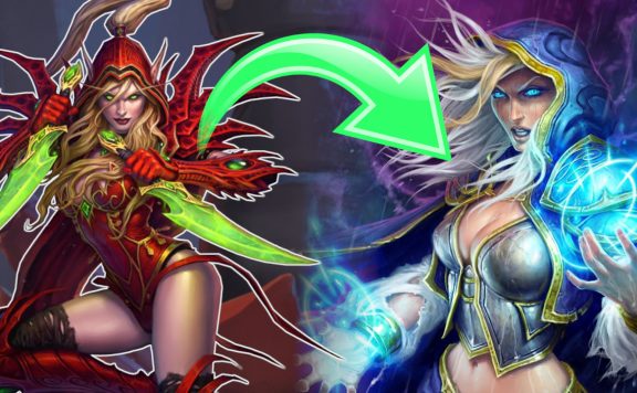Hearthstone Valeera Arrow Jaina titel title 1280x720