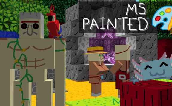 Minecraft MS Painted Texture Pack