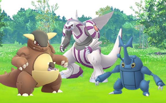 Pokémon GO Kangama, Palkia und Skaraborn