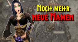 WoW mehr neue Namen goth blood elf titel title 1280x720