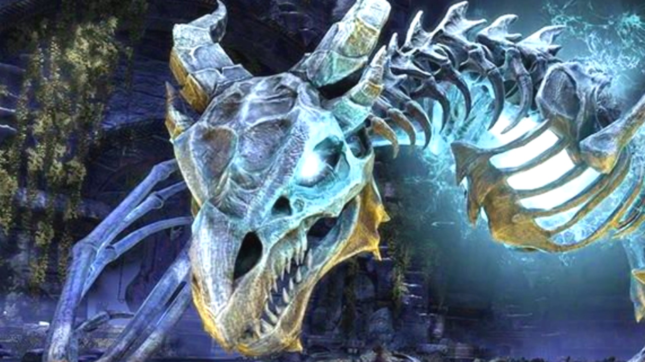Verrückter Bug verwandelt Spieler im MMORPG ESO in riesige Skelettdrachen