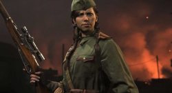 Call-of-Duty-Vanguard-Frau-Soldatin-Gewehr-Scharfschütz-Titel