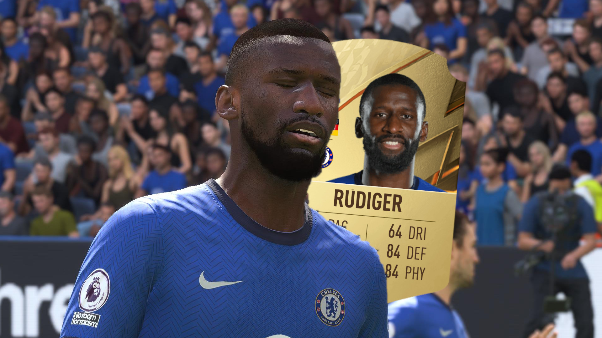 Nationalspieler Rüdiger beschwert sich über Rating in FIFA 22: „Was muss ich tun?“
