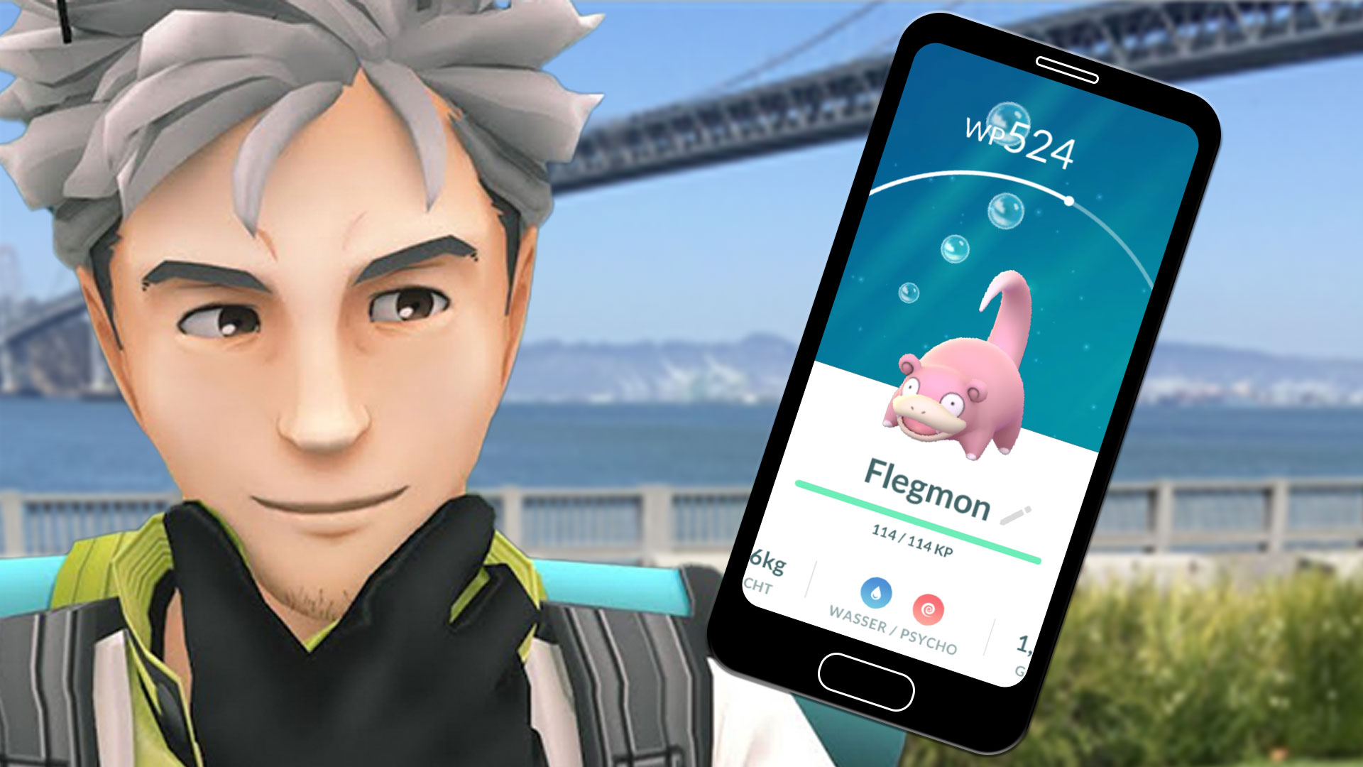 Pokémon GO: Wie ihr einen Schnappschuss im Freien von Psycho-Pokémon macht