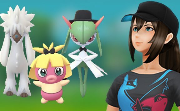 Pokémon-GO-Coiffwaff,-Kirlia,-Kussilla