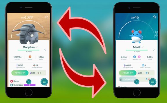 Pokémon-GO-Tauschen