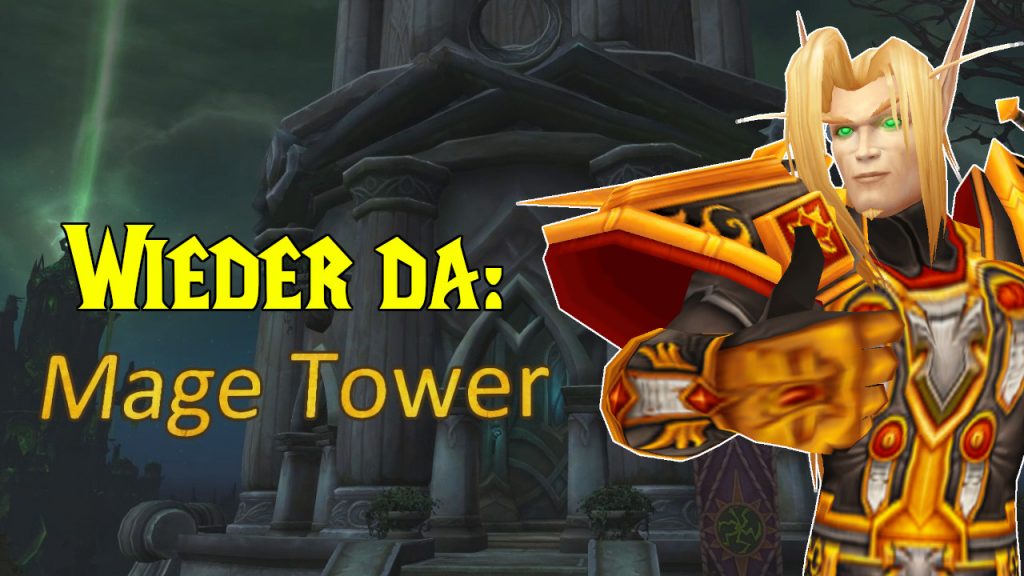 WoW Mage Tower Return Blood Elf Paladin Yes titel title 1280x720