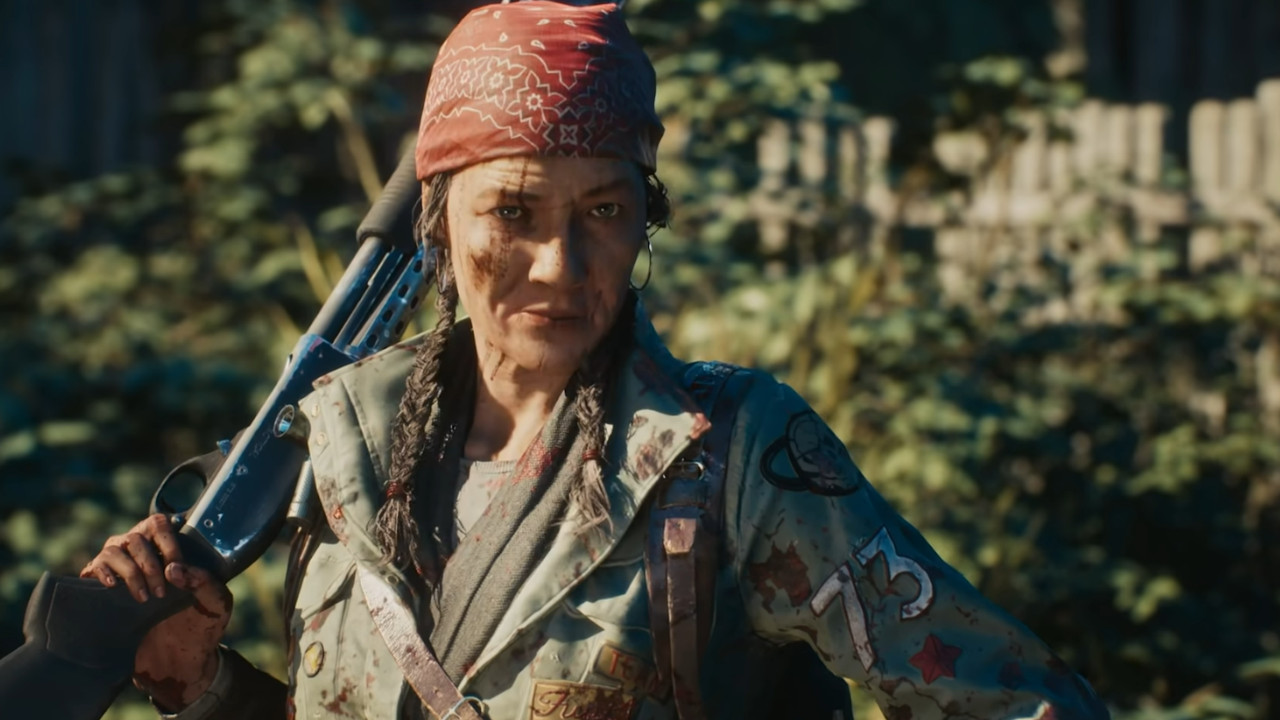 Back 4 Blood Mom with Shotgun titel title 1280x720