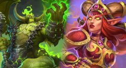 Hearthstone Mannoroth Alexstrasza titel title 1280x720