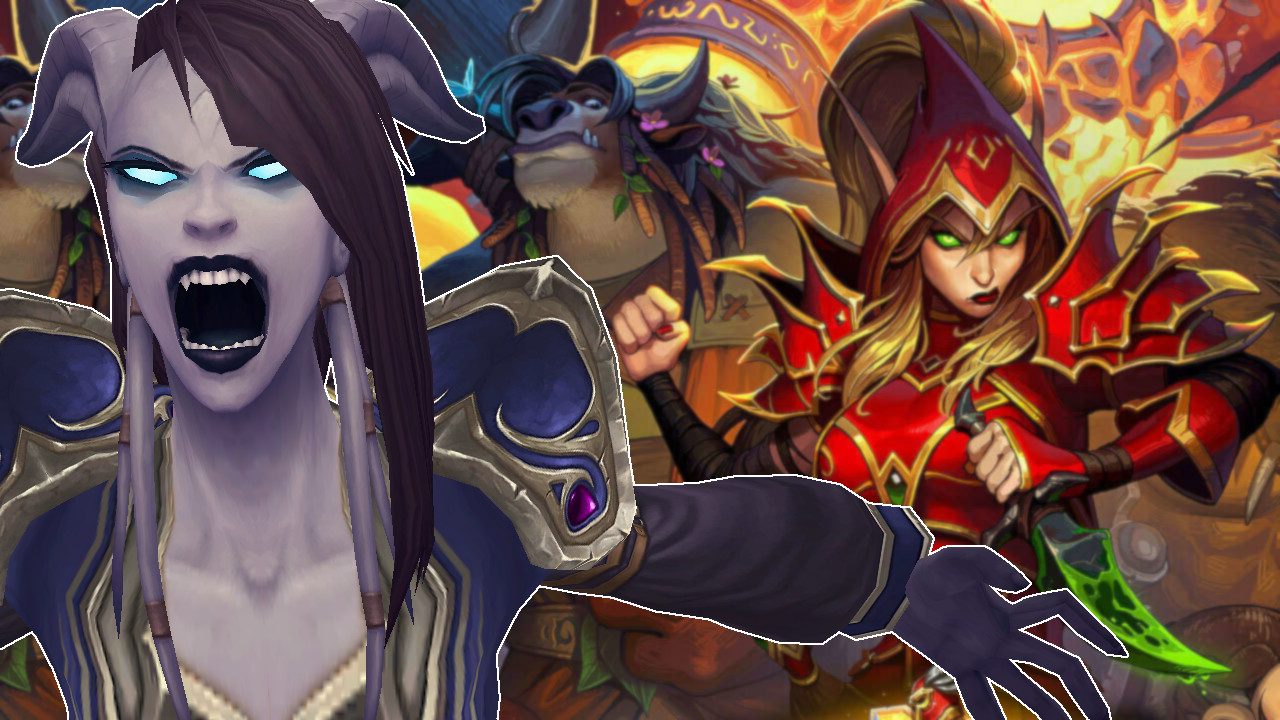 Hearthstone Mercenaries Angry Draenei titel title 1280x720