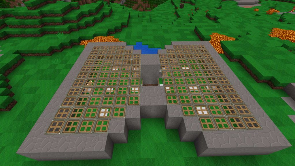 Minecraft-Creeper-Farm-Falltüren
