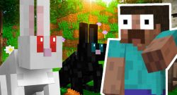 Minecraft-Hasen-Steve-Titel