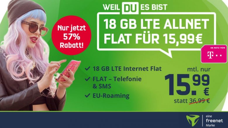 Telekom-Handytarif mega günstig: Flatrate und 18 GB jetzt nur 15,99 Euro