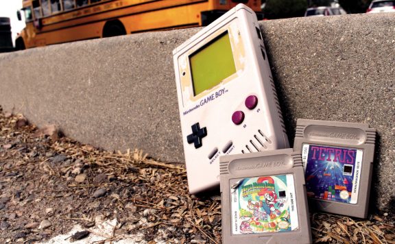 Titelbild Gameboy mit Spielen