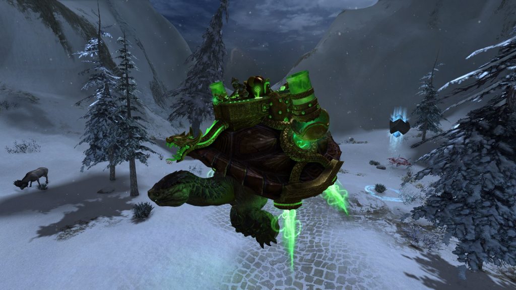 Guild Wars 2 Belagerungs-Schildkröte fliegen