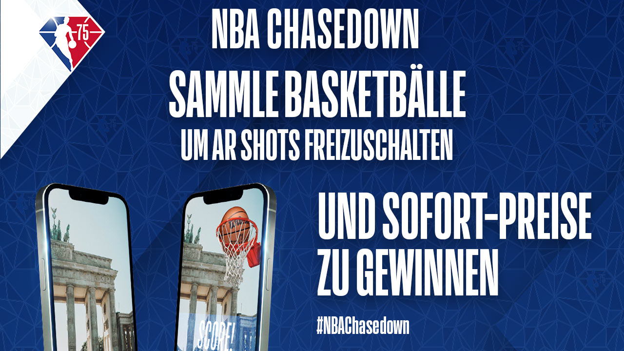 Gewinnt eine Reise in die USA zur NBA mit einer aufregenden Schatzjagd