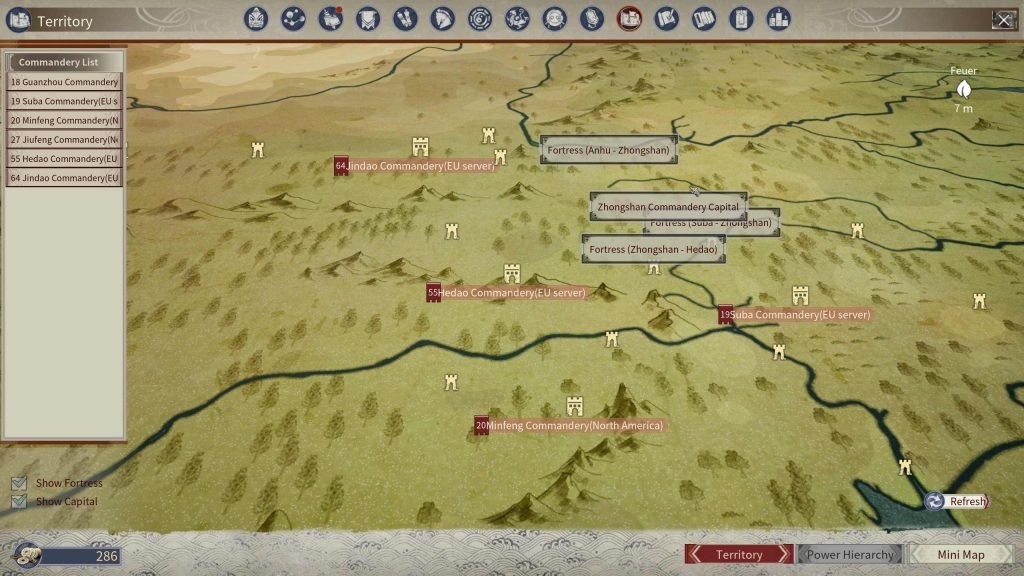 Myth of Empires Screenshot Territorien