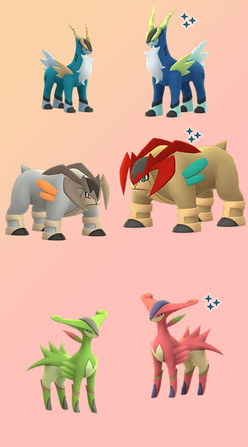 Pokémon-GO-Kobalium-Terrakium-Viridium-Shiny
