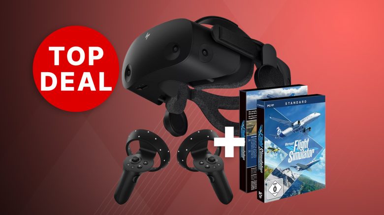 Bundle Angebot: VR Headset HP Reverb G2 im Bundle mit dem Microsoft Flight Simulator