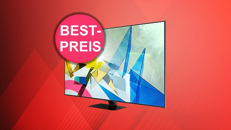 Samsung QLED-TV Q80T in 55 Zoll aktuell zum Bestpreis bei Amazon