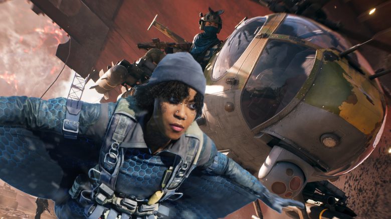 In Battlefield 2042 könnt ihr dank des Wingsuits schneller sein, als mit einem Helikopter