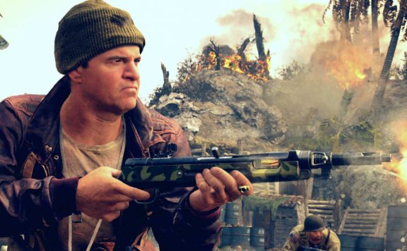 cod vanguard soldate feuert waffe titel