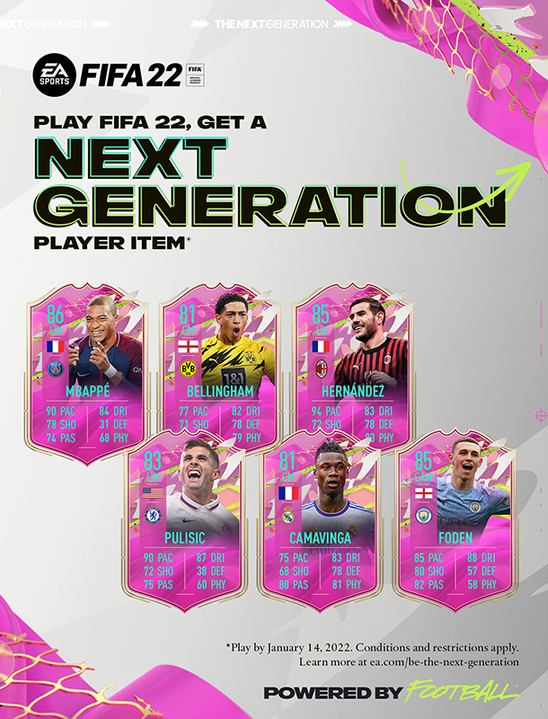 FIFA 22 Next Generation