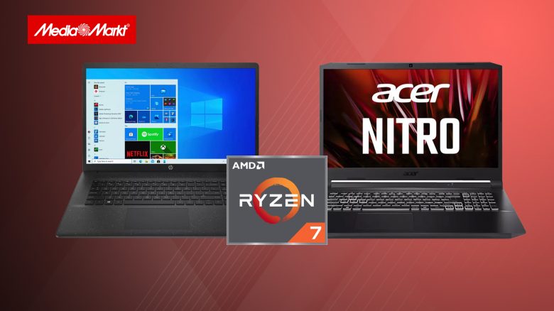 Laptops mit AMD Ryzen-Power und RTX 3070 bei MediaMarkt