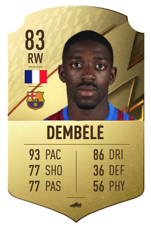 FIFA 22 Dembele
