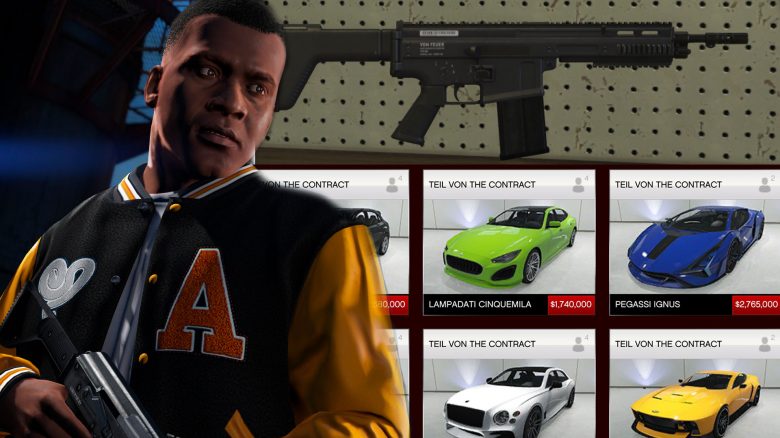 GTA Online hat jetzt 7 neue Autos und ein Gewehr, das fast eine halbe Million kostet