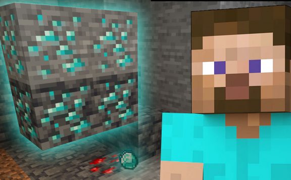 Minecraft-Diamanten-Titel