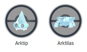 Pokémon GO Arktip Arktilas