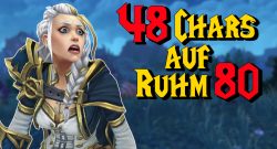 WoW 48 Chars auf Ruhm 80 titel title 1280x720