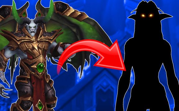 WoW Dreadlord Night Elf Eye Glow titel title 1280x720