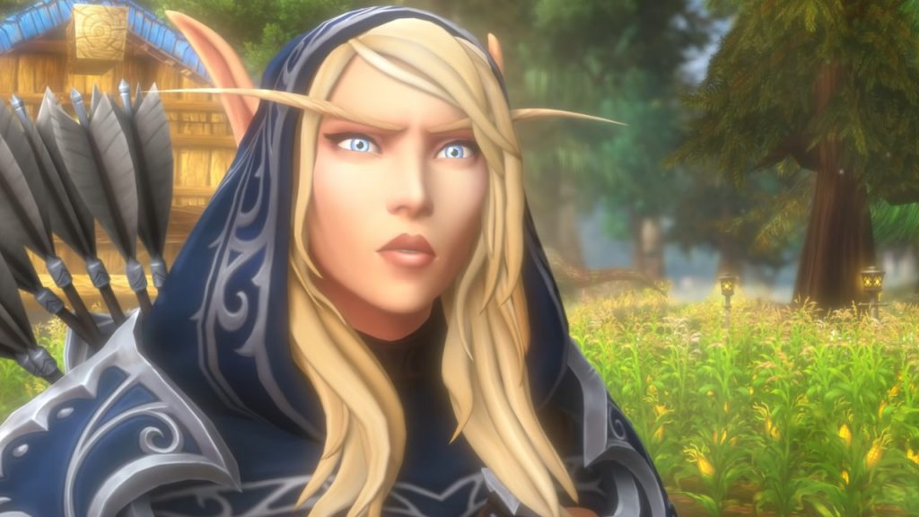 WoW Sylvanas Cinematic Ranger General titel title 1280x720