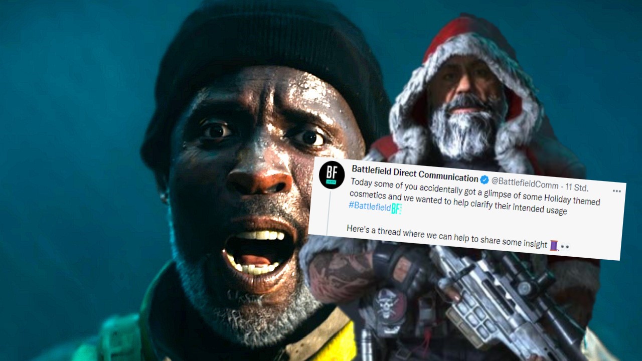 Jetzt reagiert Battlefield 2042 auf die Weihnachtsskins, die Spieler so hassen