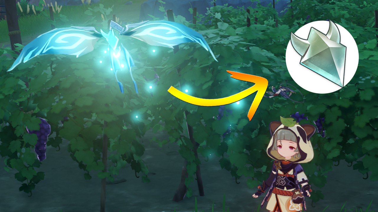 Die besten Orte in Genshin Impact, um Kristallkerne zu farmen