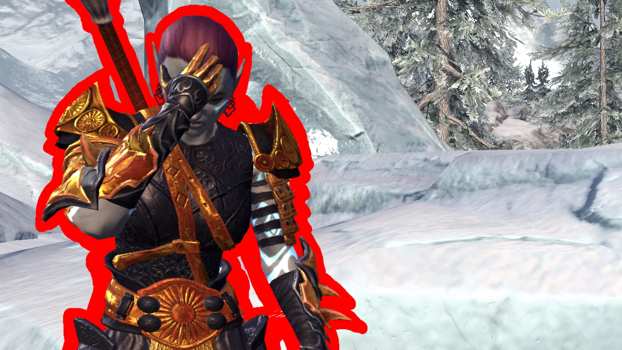 ESO - Dunmer facepalm