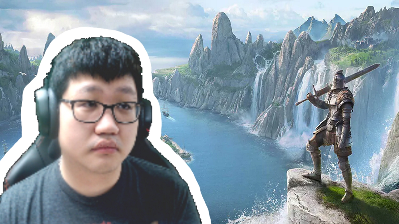 Twitch-Streamer rasiert sich vor Unglauben über große MMORPG-Ankündigung von ESO die Haare ab