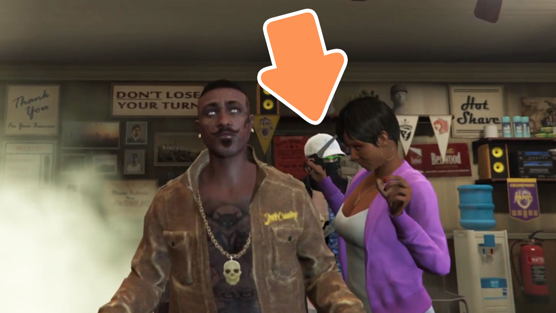 Griefer in GTA Online plant fiesen Angriff beim Friseur, doch scheitert peinlich