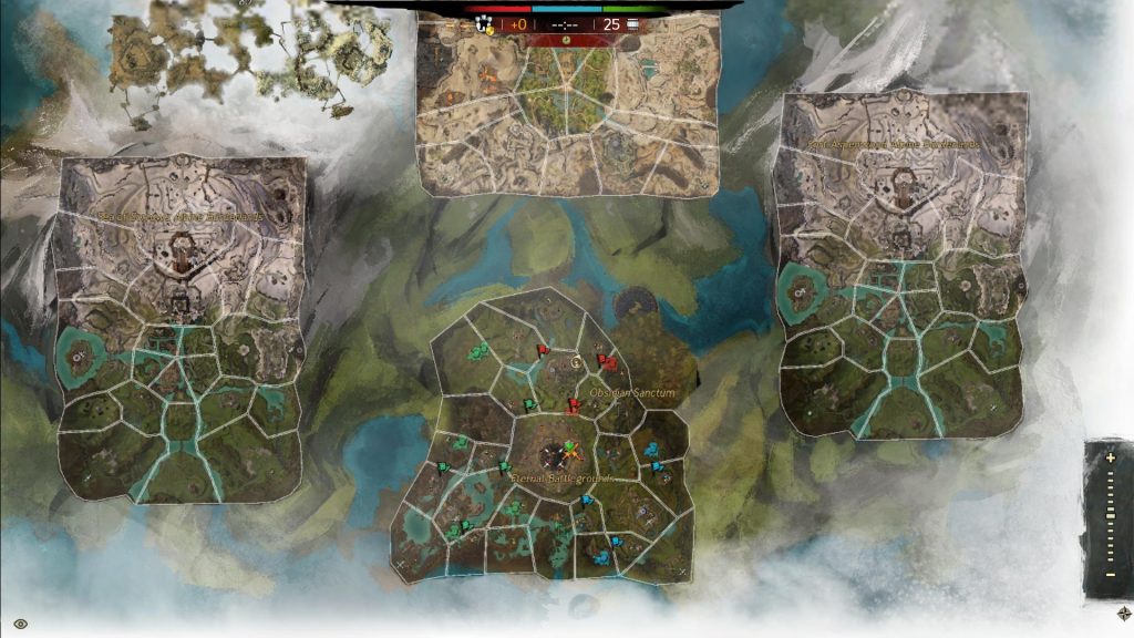 Guild Wars 2 WvW Map