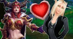 WoW Blood Elf Heart Alexstrasza titel title 1280x720